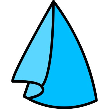 Tekne. Web simgesi basit illüstrasyon