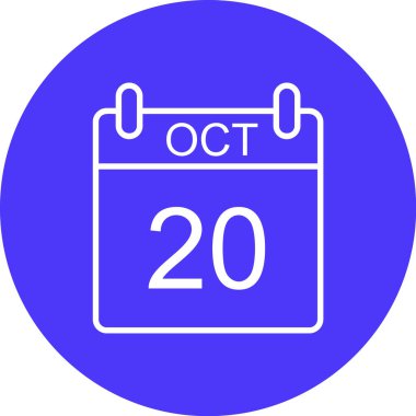 Takvim simge tasarlamak vektör