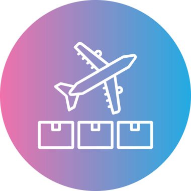 vektör simgesi, uçak, seyahat ve tatil