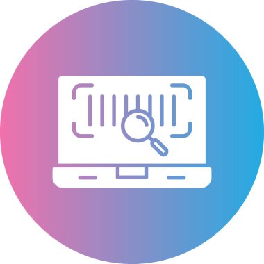 Ara. Web simgesi basit illüstrasyon