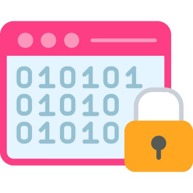 bilgisayar parola kilidi simgesi düz biçimli