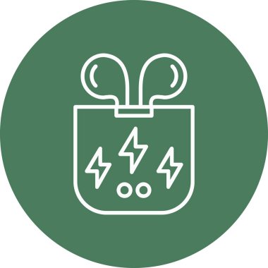 pil vektör illüstrasyonu