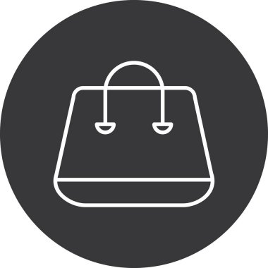 torba simgesi, vektör illüstrasyonu