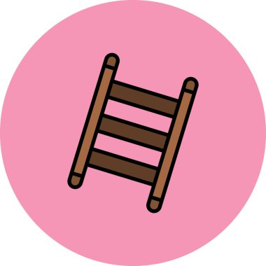 bank simgesi, vektör illüstrasyonu basit tasarım