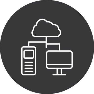 sunucu bulut hesaplama simgesi