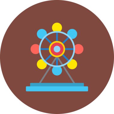 Lunapark tekeri simgesi