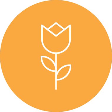 bitki vektörü simgesi modern basit illüstrasyon