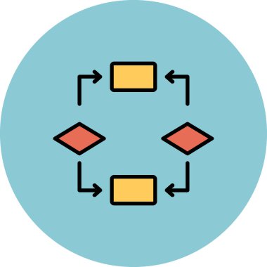 seo modern simgesinin vektör illüstrasyonu