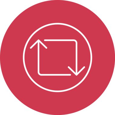 ok simgesinin vektör illüstrasyonu