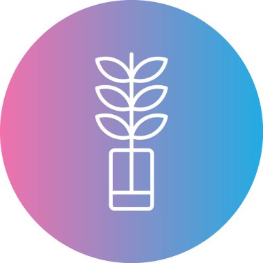 Modern b 'nin vektör illüstrasyonu eksik simgesi