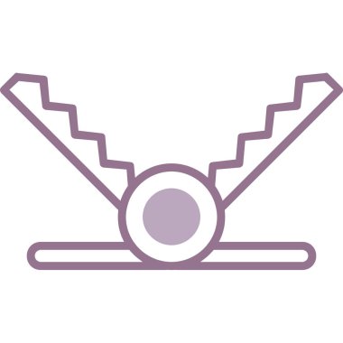 kolayca değiştirebilen veya düzenleyebilen uydu vektör simgesi