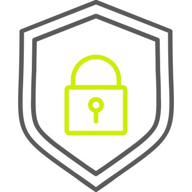 Modern simgenin vektör illüstrasyonu