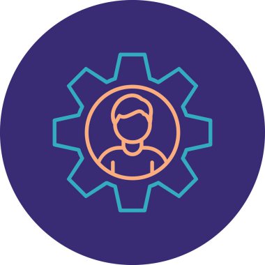 Vektör ayarı Simge illüstrasyonu