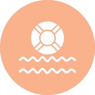 Güneş simgesinin vektör illüstrasyonu