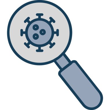 Büyüteç, illüstrasyon, vektör