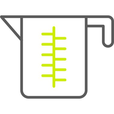 Tek bir su musluğu simgesinin vektör çizimi