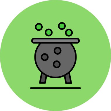 Çizgi film simgesinin vektör çizimi