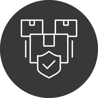 Modern b 'nin vektör illüstrasyonu maske simgesinden yoksun