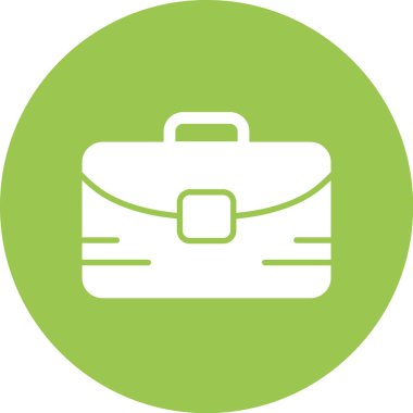 evrak çantası simgesi, vektör illüstrasyonu