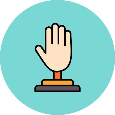 vektör El resimleme