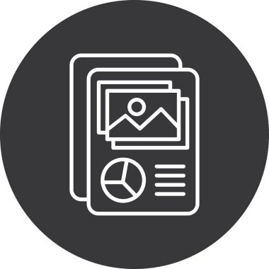 seo modern simgesinin vektör illüstrasyonu