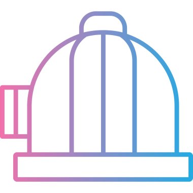 Hapishane simgesi vektör illüstrasyonu