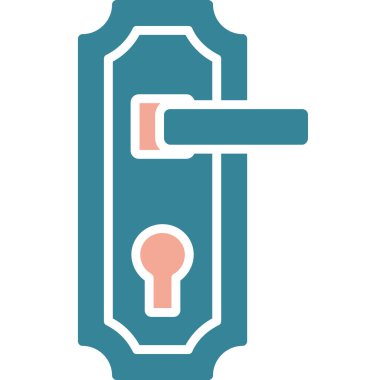 Anahtar. Web simgesi basit illüstrasyon