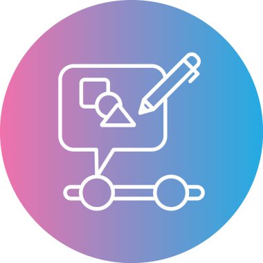 seo modern simgesinin vektör simgesi