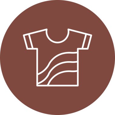 giysi simgesinin vektör illüstrasyonu