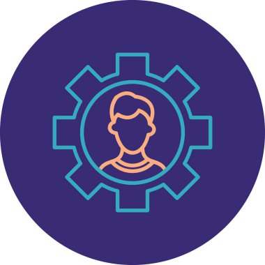 Vektör ayarı Simge illüstrasyonu