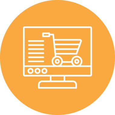 Alışveriş arabası. Basit tasarım