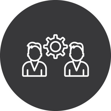 seo modern simgesinin vektör illüstrasyonu