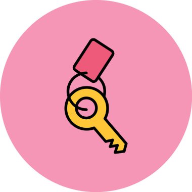 Arama simgesi vektör illüstrasyonu