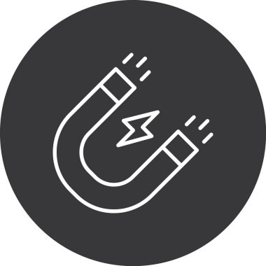 Kablo simgesinin vektör illüstrasyonu