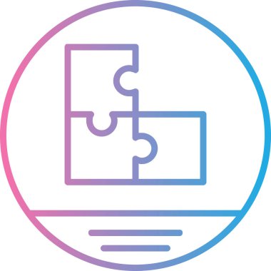 seo modern simgesinin vektör illüstrasyonu