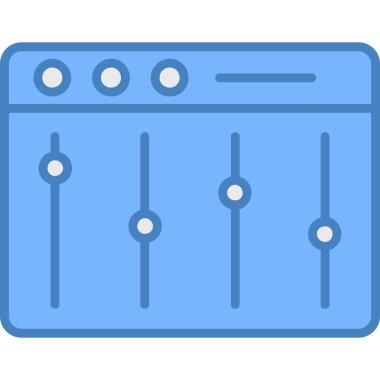 Mikrodalga. Web simgesi basit illüstrasyon