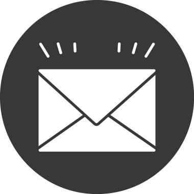 posta simgesi, vektör illüstrasyonu