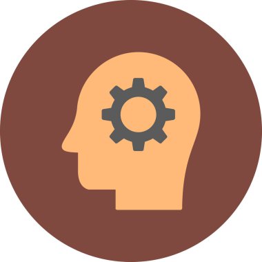 Dişliler. Web simgesi vektör illüstrasyonu