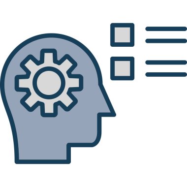 yaratıcı vektör çizgisi simgesi