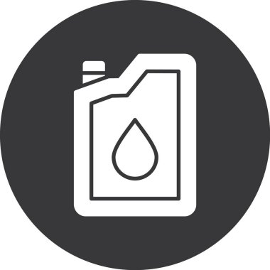 oil bottle icon vector illustration