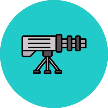 Kamera Simgesi Moda Biçiminde İzole Arkaplan