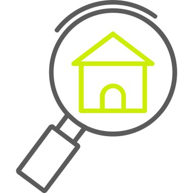 ev simgesi vektör illüstrasyonu