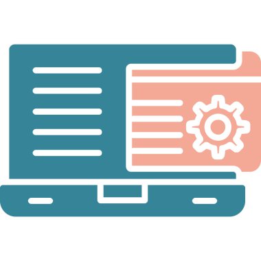 belge simgesi vektör illüstrasyonu