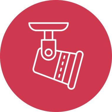 kamera simgesi vektör illüstrasyonu