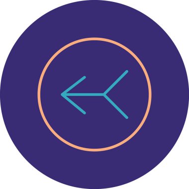 Pusula simgesi soyut arkaplan grubunda izole edildi