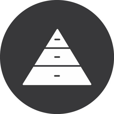 vector illustration of pyramid
