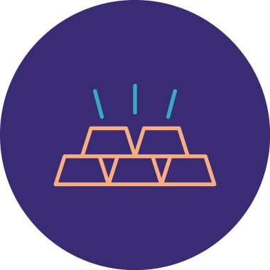 Modern simgenin vektör illüstrasyonu