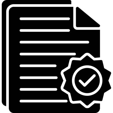 Kontrol listesi vektör simgesi modern illüstrasyon