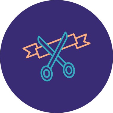 Bir uçurtma simgesinin vektör çizimi