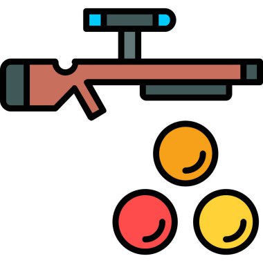 hedef web simgesi, basit vektör illüstrasyonu